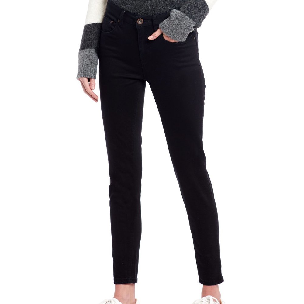 Black Denim Skinny Jeans